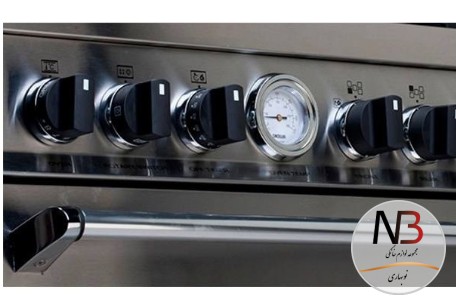 عکس محصول - اجاق-گاز-اسنوا-سری-والنتینو-نما-استیل-مدل-sgc5-6111
