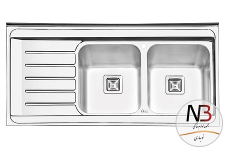 سینک-روکار-ایلیا-استیل-مدل-1060