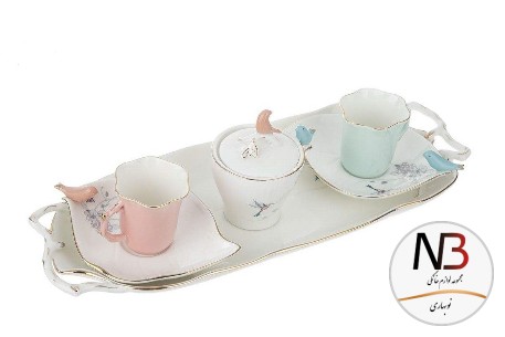سرویس-چای-خوری-6-پارچه-بی-وی-کی-مدل-vk611305