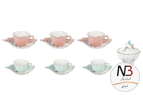 سرویس-چای-خوری-14-پارچه-بی-وی-کی-مدل-vk611208