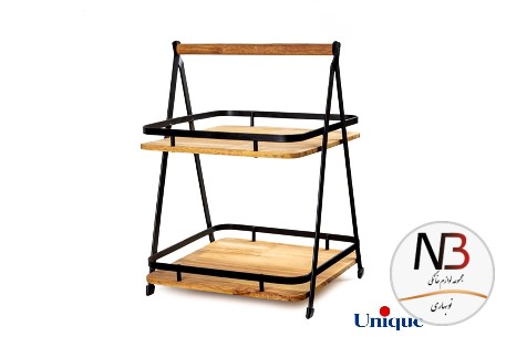 استند-چوبی-یونیک-مربع-۲-طبقه-un-2925