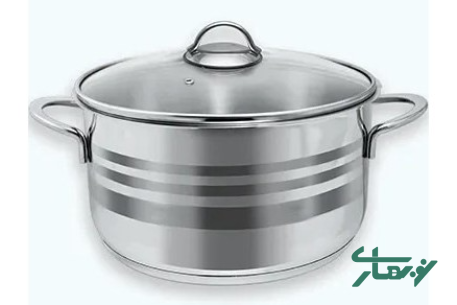 قابلمه-فورته-16-درب-پیرکس-استیل-forte