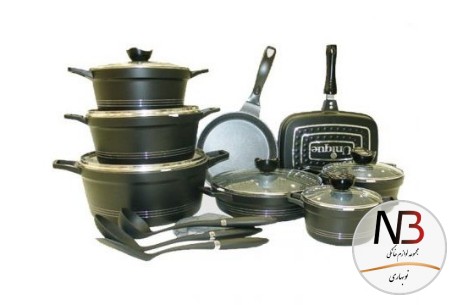 سرویس-18-پارچه-مشکی-گرانیت-کلاسیک-7772-یونیک