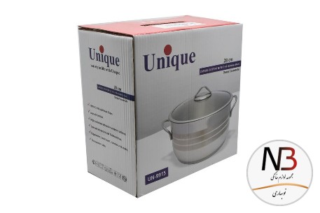 عکس محصول - قابلمه-استیل-سایز-28-یونیک-کد-9915