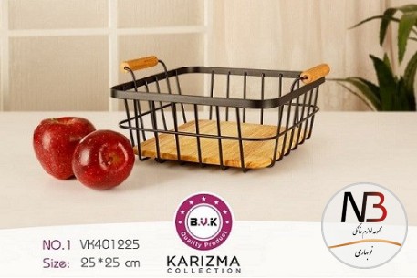 عکس محصول - سبد-میوه-مربع-بزرگ-401225-کاریزما-بی-وی-کی
