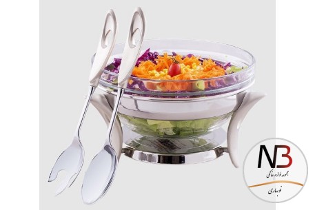 سالاد-خوری-قایقی-نقره-ای-3868-یونیک
