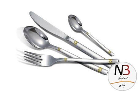 قاشق-چنگال-38-پارچه-پایه-دار-طلایی-2103-612-عرشیا