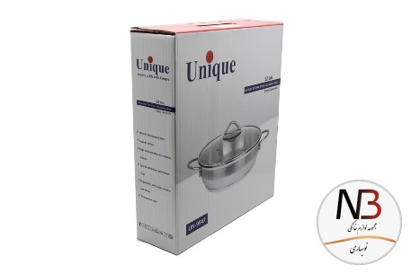عکس محصول - تابه-یونیک-استیل-مدل-درب-دار-کد-9947-سایز-32