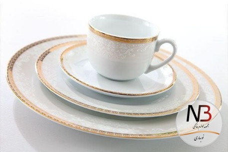 عکس محصول - سرویس-چینی-زرین-28-پارچه-ریوا-طلایی-zariniran