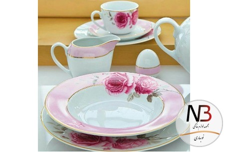 عکس محصول - سرویس-چینی-زرین-28-پارچه-رزفلاورzariniran