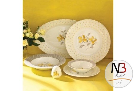 عکس محصول - سرویس-چینی-زرین-102پارچه-18نفره-والنسیا-زرد-zariniran