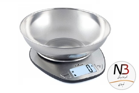 ترازوی-آشپزخانه-5-کیلویی-کاسه-دار-استیل-یونیک-کد-6520