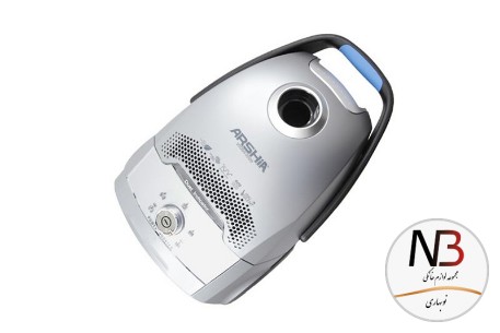 عکس محصول - جارو-برقی-عرشیا-بیصدا-1800w-نقره-ای-کم-مصرف-مدل-064-2209-arshia