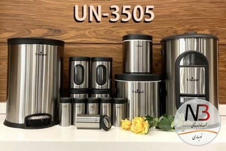 عکس محصول - سرویس-آشپزخانه-14-پارچه-استیل-یونیک-un-3505