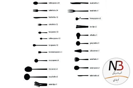 عکس محصول - سرویس-قاشق-چنگال-144-پارچه-ساپر-مدل-10802k