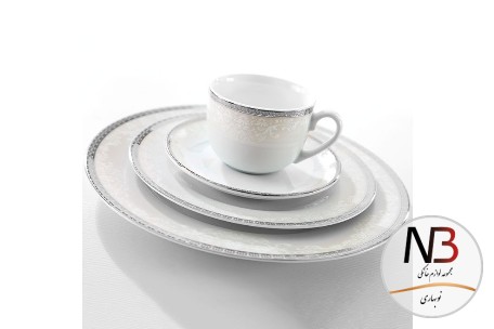 عکس محصول - سرویس-چینی-102-پارچه-زرین-مدل-ریوا-پلاتینی
