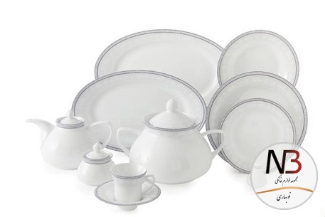 سرویس-108پارچه-12نفره-وایت-رز-زرین