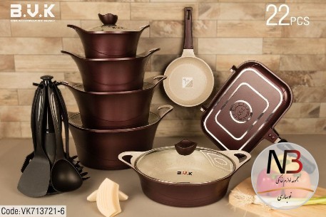عکس محصول - سرويس-قابلمه21پارچه-مشکي-713721بی-وی-کی