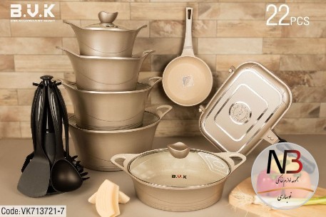 عکس محصول - سرويس-قابلمه21پارچه-مشکي-713721بی-وی-کی