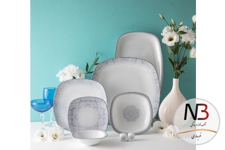 عکس محصول - سرویس-چینی-27-پارچه-زرین-پیکره-کواترو-مدل-ادلین-طوسی