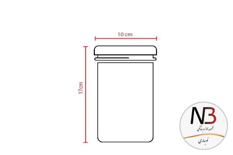 عکس محصول - بانکه-شیشه-خطی-900-درب-استیل-یونیک-un-1303
