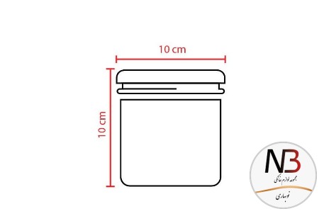 عکس محصول - بانکه-شیشه-خطی-300-درب-استیل-یونیک-un-1307