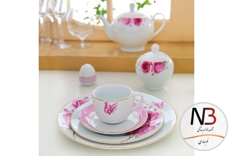 عکس محصول - سرویس-چینی-102پارچه-زرین-مدل-رز-فلاور