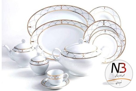 سرویس-102پارچه-18نفره-رومانا-زرین