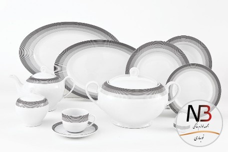 سرویس-102پارچه-18نفره-سیلور-لاینر-زرین