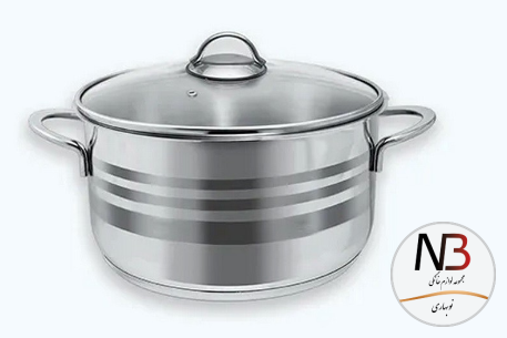 قابلمه-28-استیل-ترکیه-بادرب-پیرکس-فورته