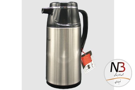 فلاکس-1-3-لیتر-استیل-شیشه-دار-1816-یونیک