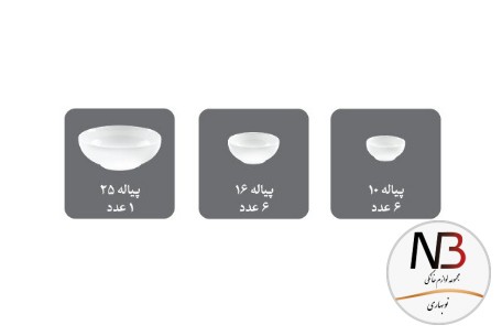عکس محصول - سرویس-چینی-13-پارچه-پیاله-ریوا-پلاتینی