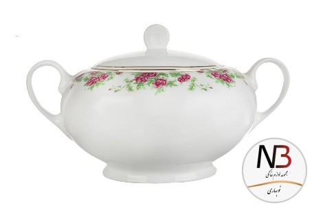 عکس محصول - سرویس-چینی-زرین-102-پارچه-بیدگل-zariniran