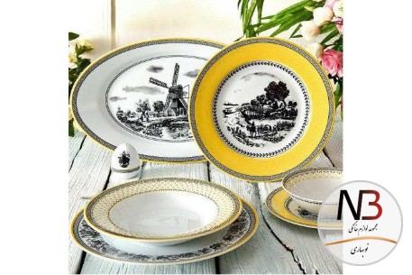 عکس محصول - سرویس-چینی-زرین-28پارچه-ویلیج-zariniran
