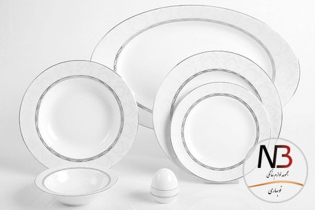 سرویس-چینی-زرین-28-پارچه-هدیه-پلاتینی-zariniran
