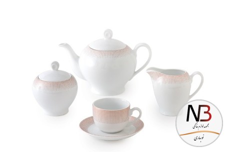 عکس محصول - سرویس-چینی-102-پارچه-زرین-مدل-مریدین-رزگلد