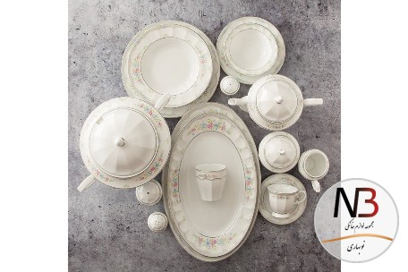 عکس محصول - سرویس-چینی-103-پارچه-زرین-مدل-گلاریس