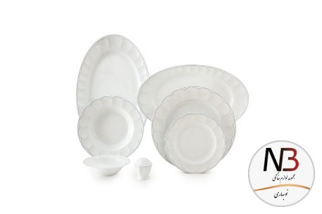 عکس محصول - سرویس-103پارچه-12نفره-نئوکلاسیک-طرح-داتیس-سرمه-ای