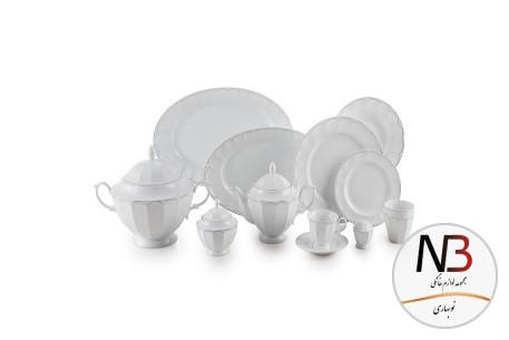 سرویس-103پارچه-12نفره-نئوکلاسیک-طرح-داتیس-سرمه-ای