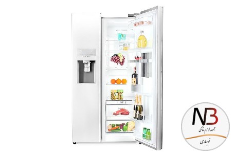 عکس محصول - یخچال-فریزر-ساید-بای-ساید-اسنوا-مدل-s8-2322gw