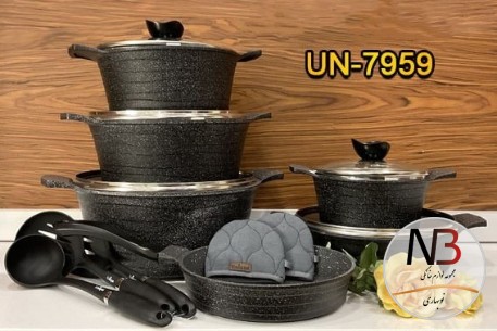 سرویس-قابلمه-14-پارچه-یونیک-مدل-7959