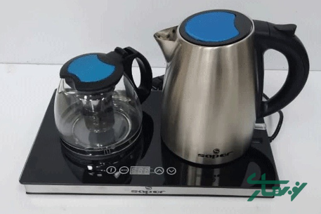 چای ساز کنارهمی دیجیتال برند ساپر مدل STT-400