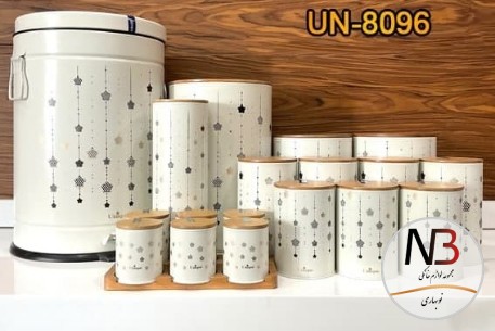 عکس محصول - سرویس-آشپزخانه-19-پارچه-ستاره-آویز-یونیک-مدل-8096