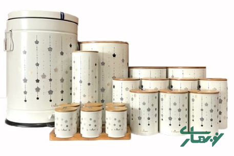 سرویس-آشپزخانه-19-پارچه-ستاره-آویز-یونیک-مدل-8096