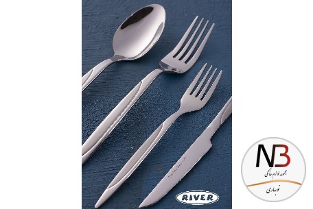 سرویس-142-پارچه-استیل-نگیر-مدل-5-ریور-venti