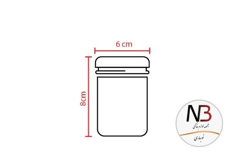 عکس محصول - بانکه-ادویه-شیشه-ای-درب-مشکی-120-یونیک-un-1251
