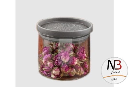 بانکه-ادویه-شیشه-ای-درب-مشکی-300-یونیک-un-1207