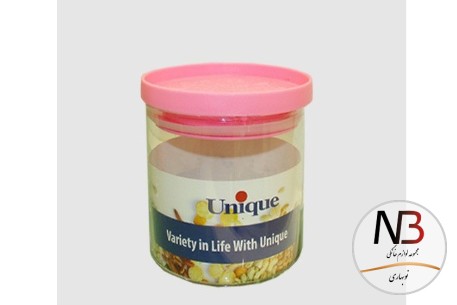 بانکه-حبوبات-شیشه-ای-درب-سرخابی-900-یونیک-un-1223