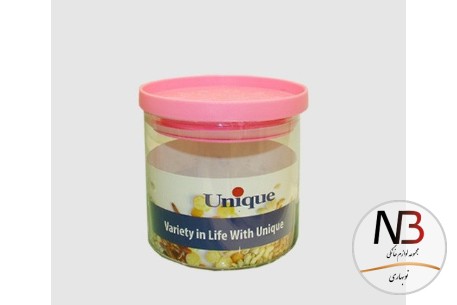 بانکه-حبوبات-شیشه-ای-درب-سرخابی-600-یونیک-un-1225