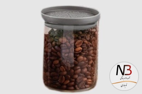 بانکه-ادویه-شیشه-ای-درب-مشکی-600-یونیک-un-1205